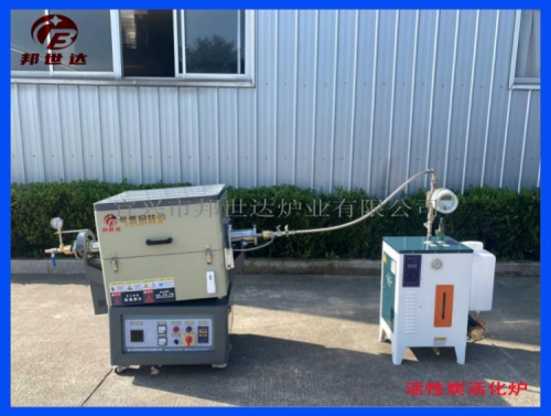 2L間歇式回轉(zhuǎn)爐 一爐一爐實(shí)驗(yàn)爐 活性炭活化爐